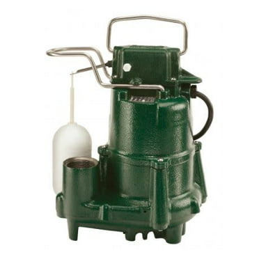 Zoeller Model N53 Mighty-Mate Non-Automatic Cast Iron Effluent Pump 115 V 0.3 HP 